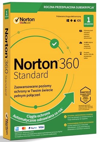 Program antywirusowy Norton 360 Standard 10GB 1ROK