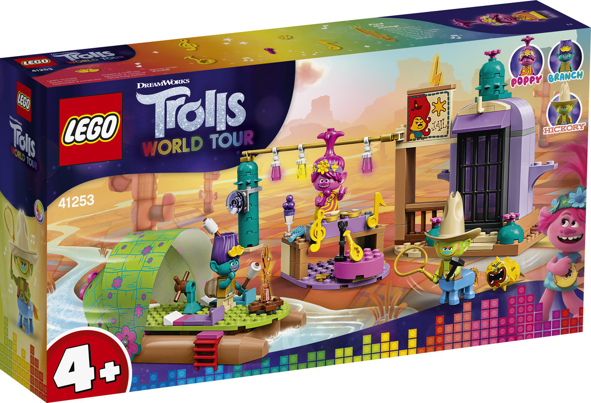 LEGO Trolls Pustkowie i przygoda na trawie 41253