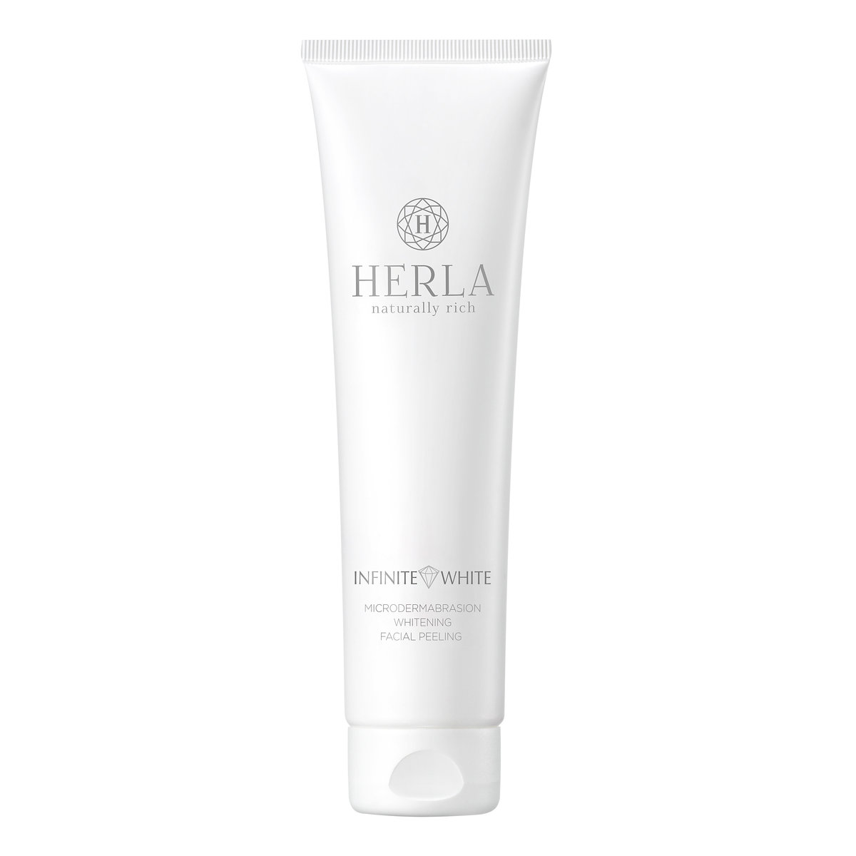 Herla Infinite White wybielający peeling do twarzy efekt mikrodermabrazji 150 ml 1126043