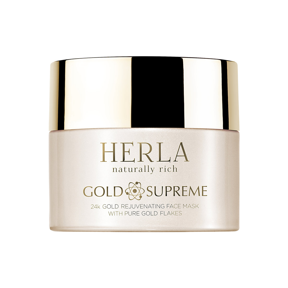 HERLA Herla Gold Supreme Maska odmładzająca do twarzy z płatkami złota 50 ml 7068498