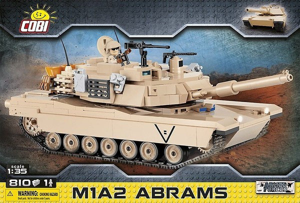 Cobi Small Army Abrams amerykański czołg podstawowy 2619