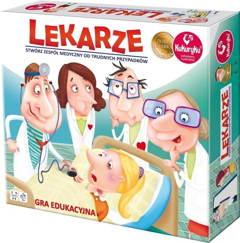 Kukuryku Gra planszowa Lekarze
