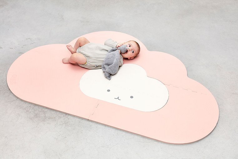 Quut Mata do Zabawy Piankowa podłogowa Chmurka Playmat Blush Rose Quut