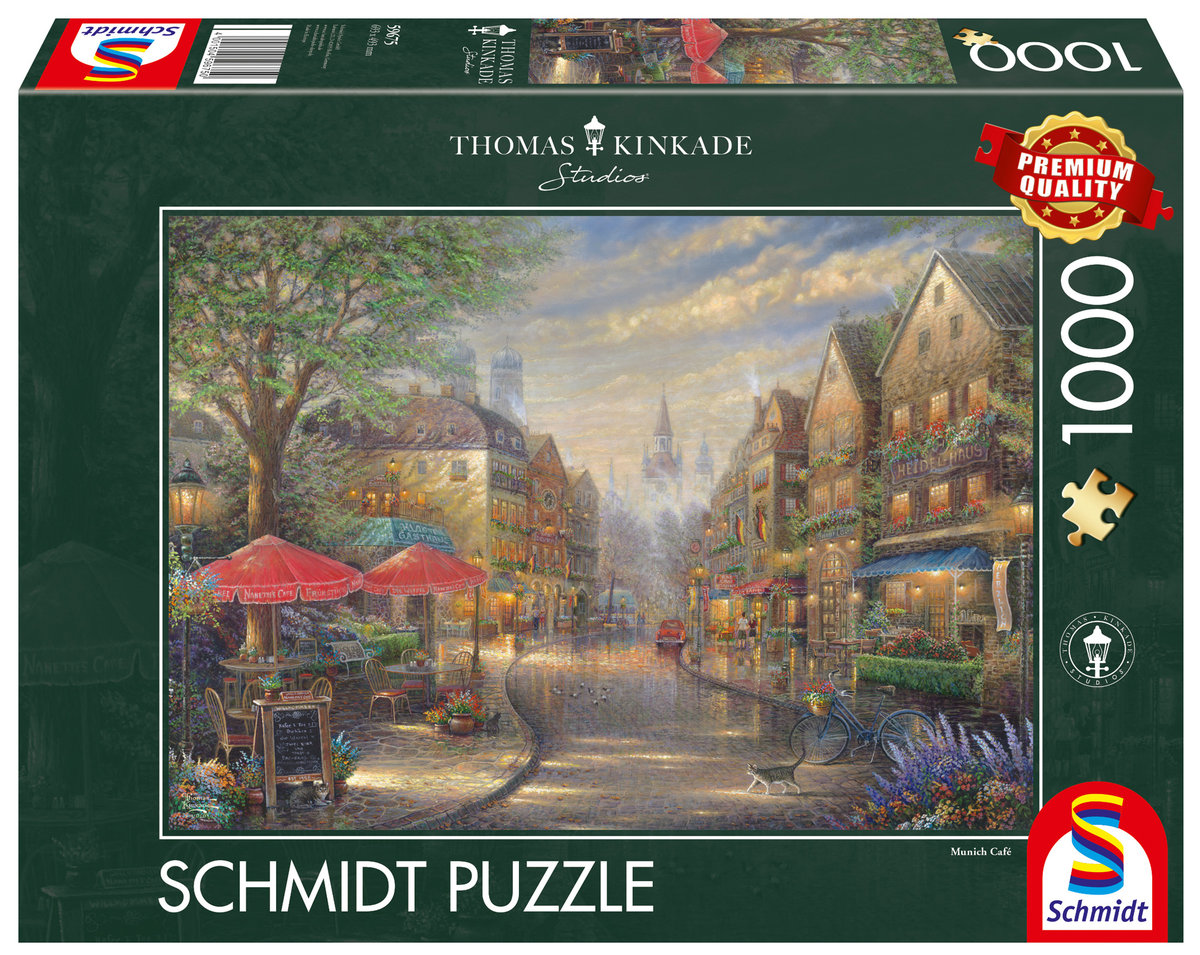Schmidt Puzzle PQ 1000 Kawiarenka w Monachium G3