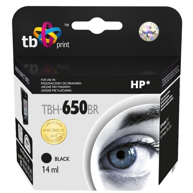 TB Print Tusz do HP DJ 2515 Black ref TBH-650BR