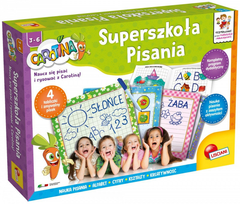 Lisciani Carotina Plus Super szkoła pisania