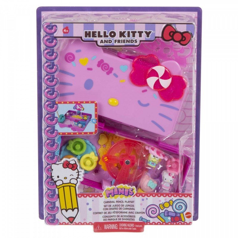 Mattel Hello Kitty Piórnik Wesołe miasteczko zestaw GVC41