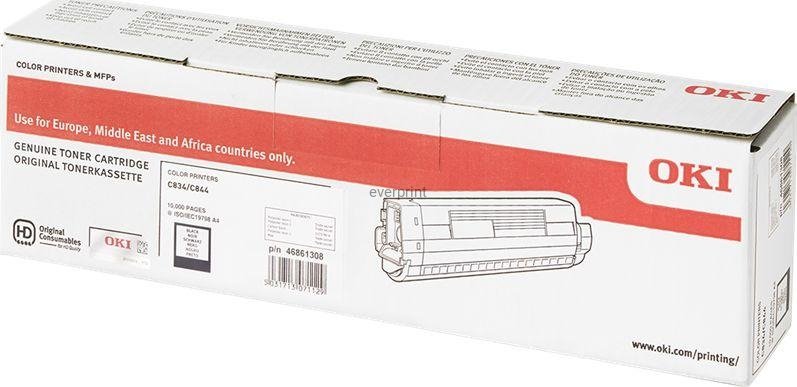 Toner Oki 46861305 Yellow C834 C844 10 000 stron