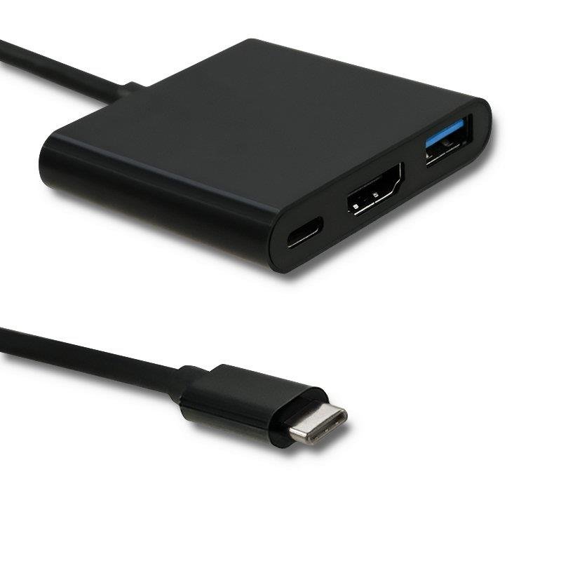 Kabel adapter Qoltec Usb 3.1 typCM / Hdmi Af+usb A