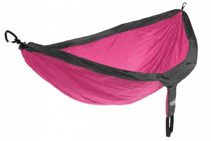 ENO Hamak Turystyczny ENO DoubleNest Charcoal/ Fuchsia