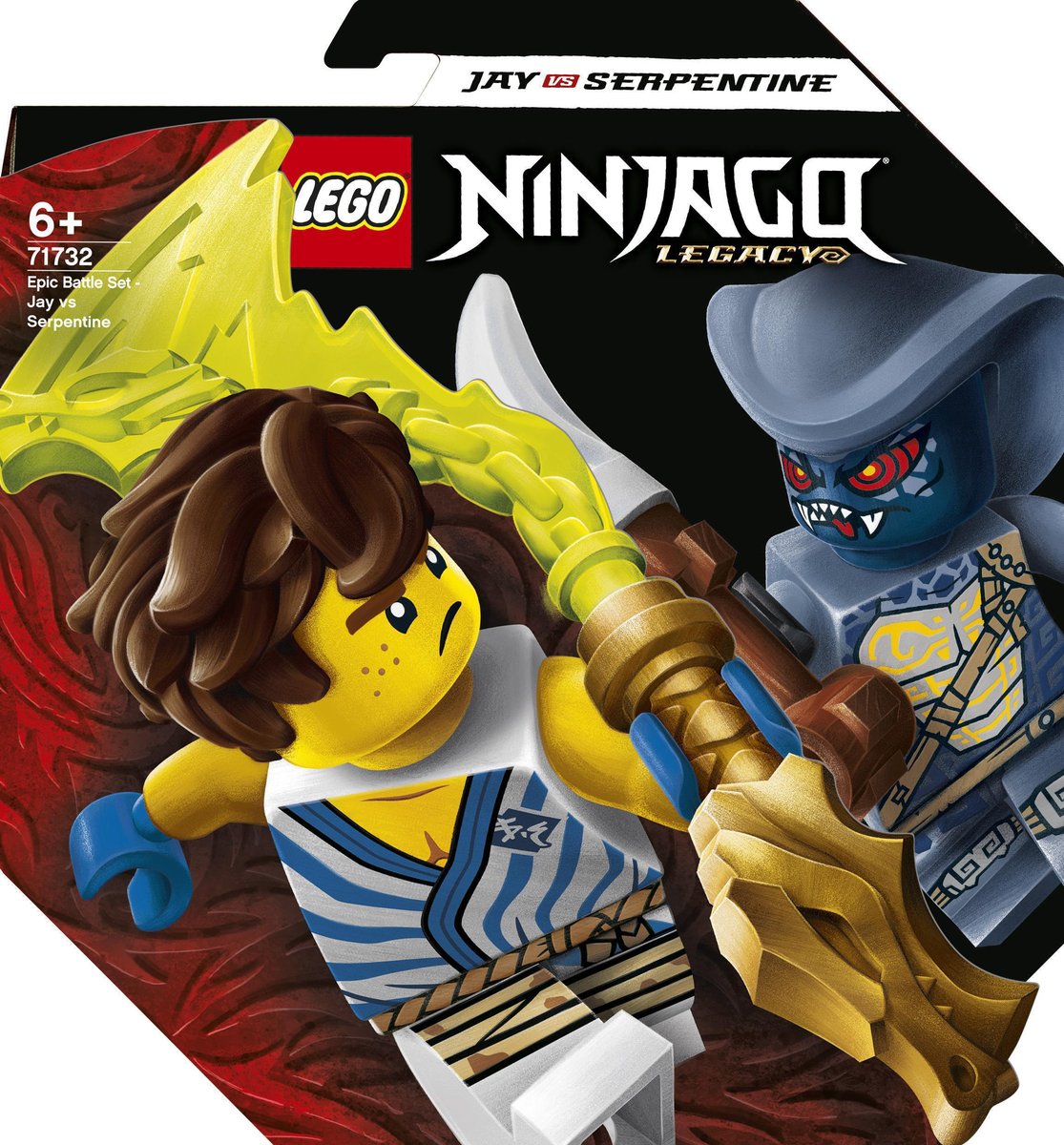 LEGO NINJAGO EPICKI ZESTAW BOJOWY JAY KONTRA WĘŻON 71732