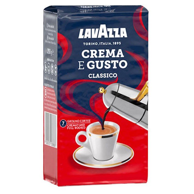 Lavazza Luigi s.p.a Crema e Gusto Classico - kawa mielona 250g