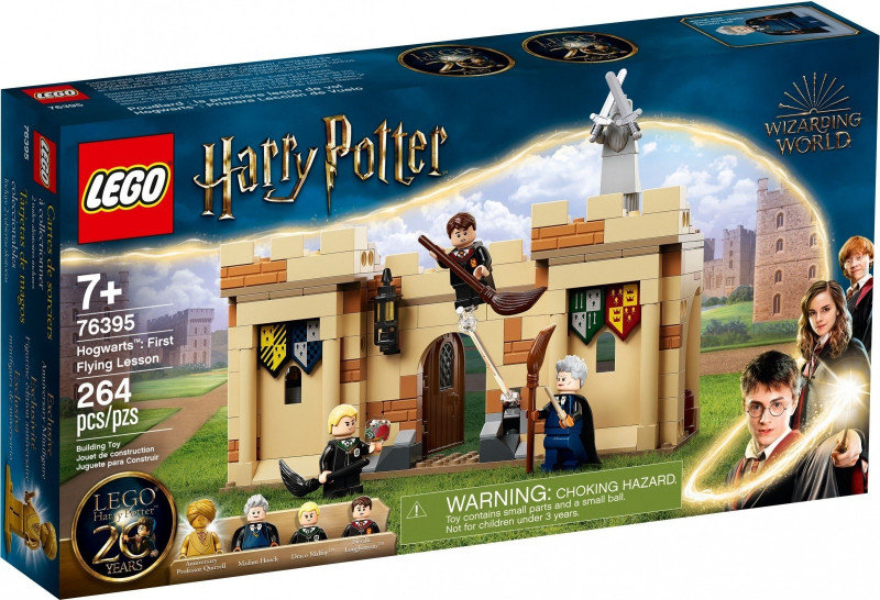LEGO Harry Potter Hogwart Pierwsza lekcja latania 76395