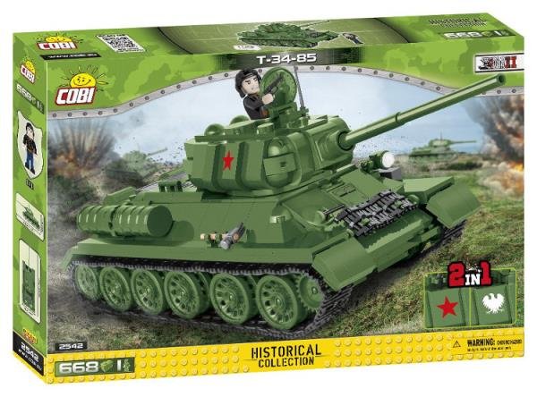 Cobi Klocki T-34/85 668 elementów GXP-762354