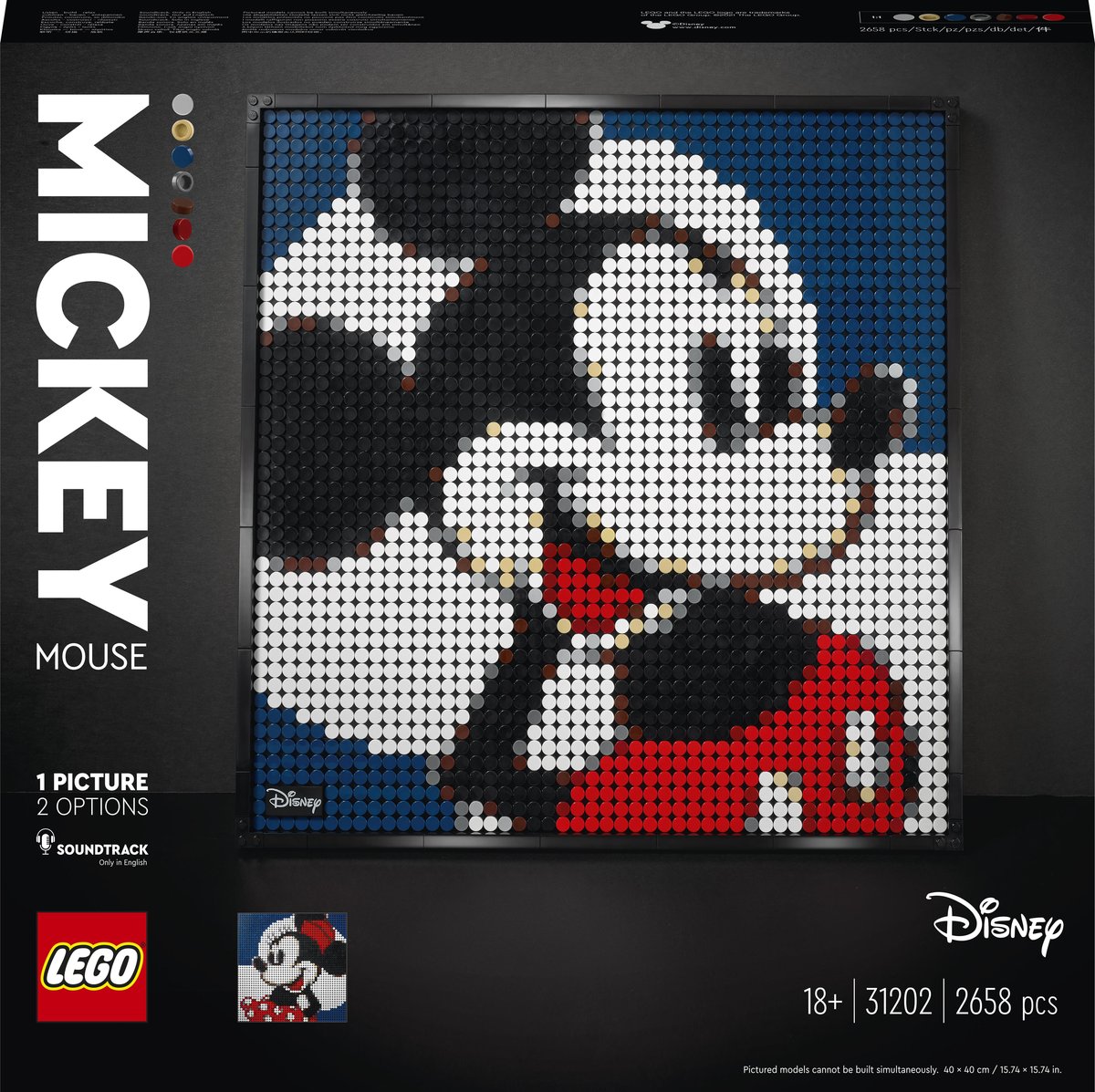 LEGO Art Disneys Mickey Mouse 31202
