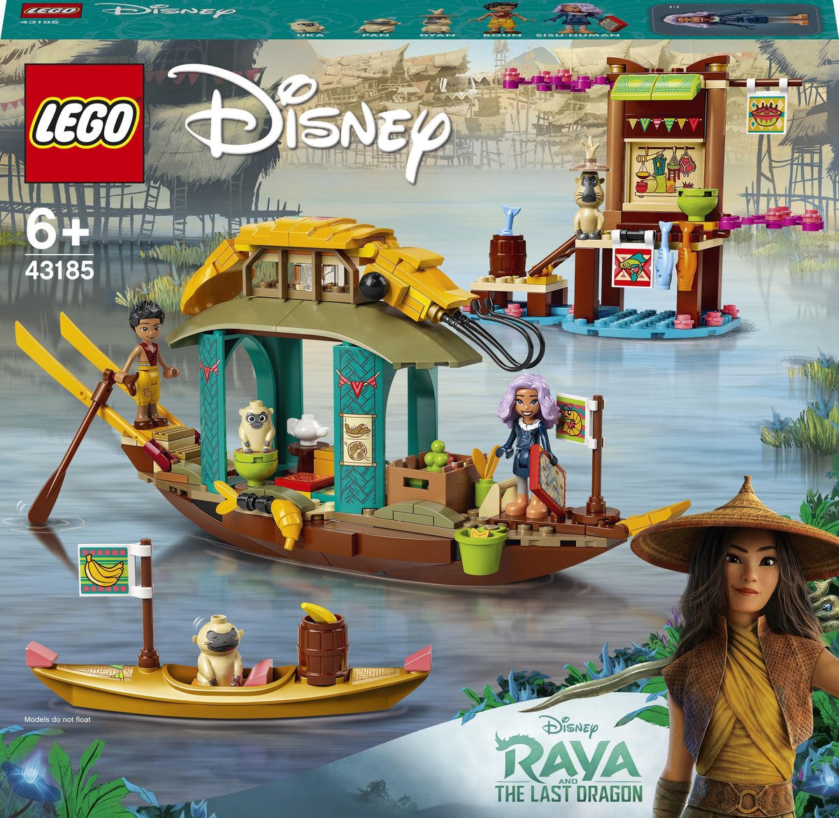 LEGO Disney Łódź Bouna 43185