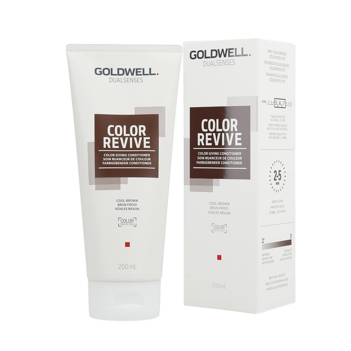 Goldwell Color Revive Cool Brown | Odżywka koloryzująca chłodny brąz 200ml