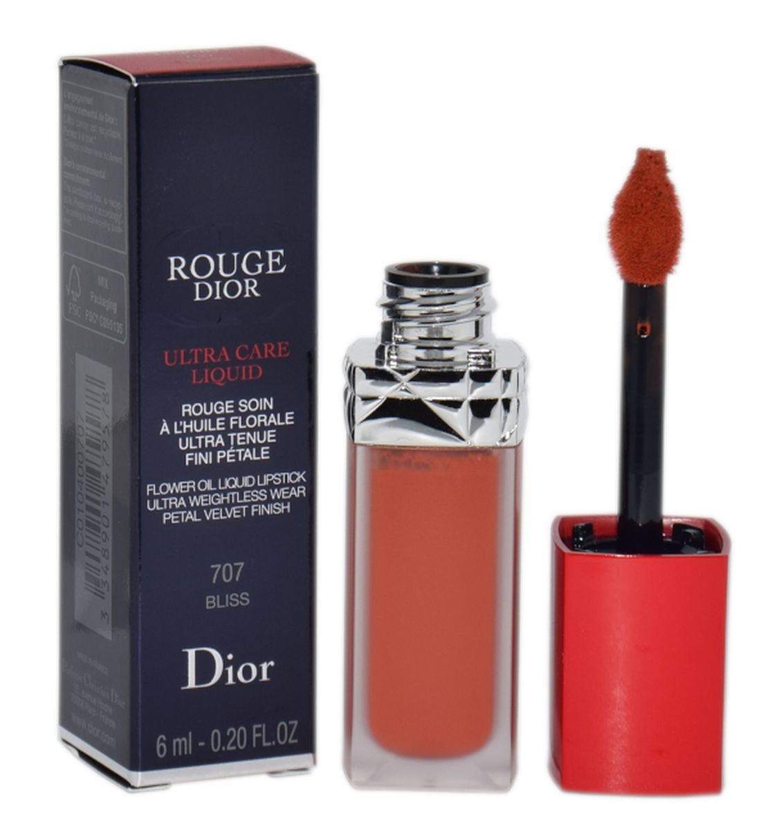 Dior 707 Bliss Fantasy Rouge Ultra Care Liquid Pomadka 6ml