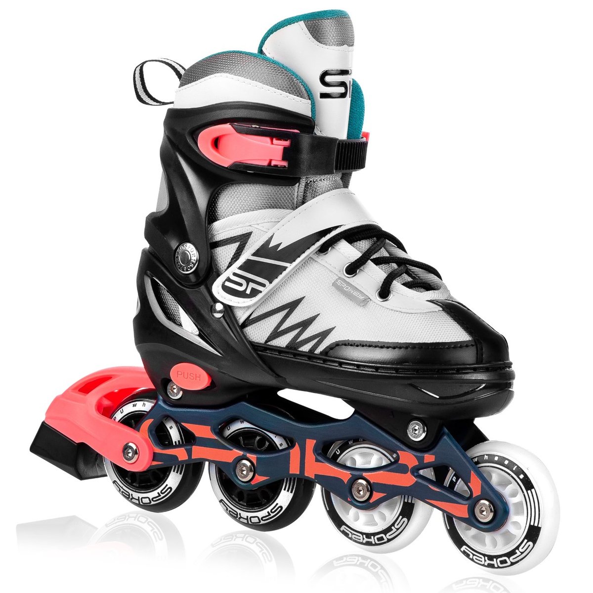 Spokey TONY Łyżworol BK/PKB38-42