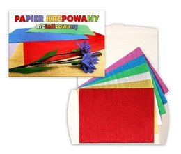 Papier krepowany metalizowany C5