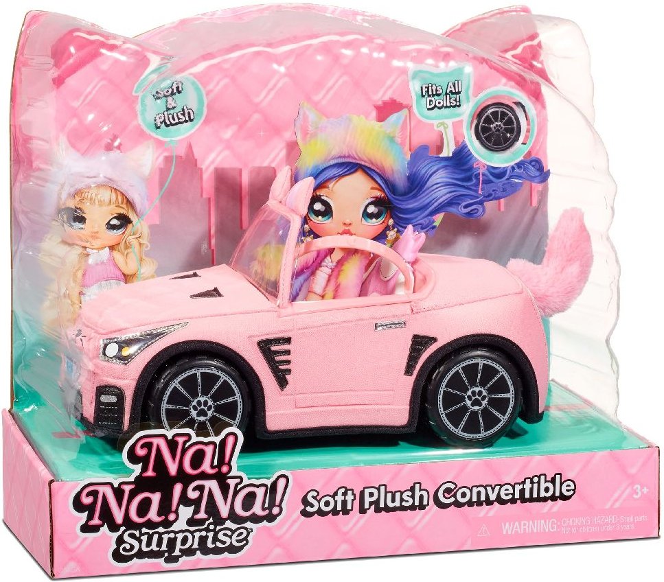 MGA Entertainment Pluszowy samochód NA! NA! NA! Surprise 572411EUC