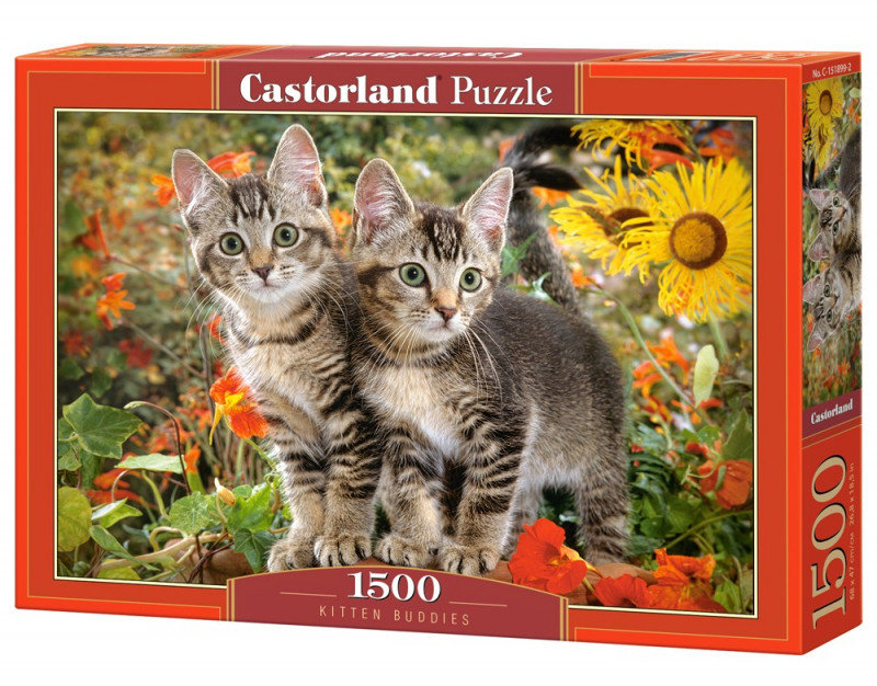 Castorland Puzzle 1500 Kitten Buddies