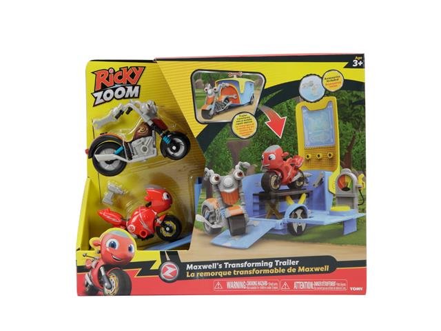 Tomy Ricky Zoom Zestaw z przyczepą -