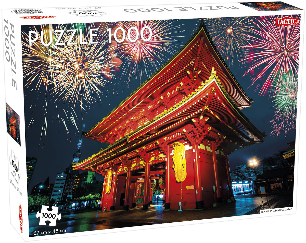 Tactic Puzzle 1000 Temple in Asakusa, Japan