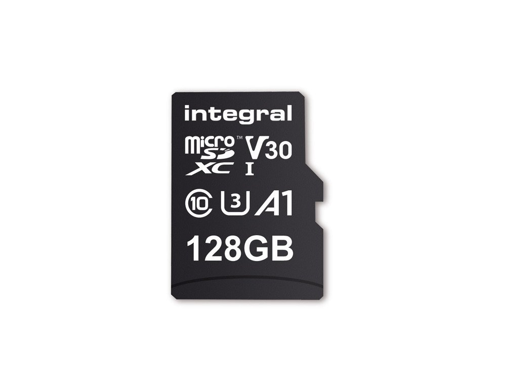 Integral Premium MicroSDXC 128GB UHS-I/U3 A1 V30 INMSDX128G-100/90V30 INMSDX128G-100/90V30
