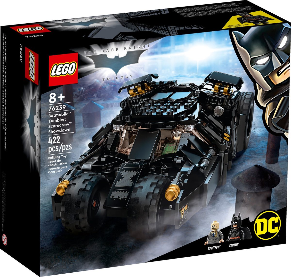 LEGO DC Batman Tumbler starcie ze Strachem na Wróble 76239