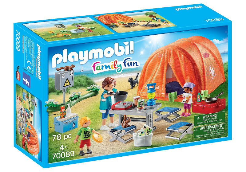 Playmobil Camping Trip with Large Tent 70089