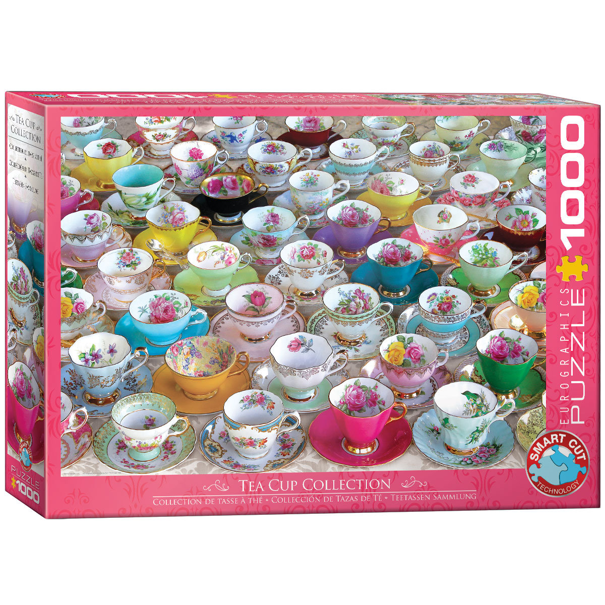 Eurographics Puzzle 1000 Kolekcja filiżanek 6000-5314