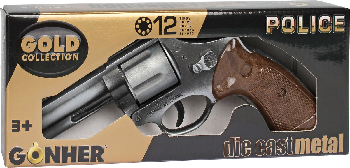 Gonher Revolver policyjny 12-strzałowy 127/1