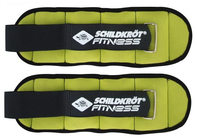 Schildkröt Fitness spinki, 2 X 0,5 kg wagi, (Green) w Carrybag, 960001 960001