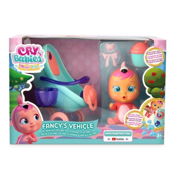 Tm Toys Cry Babies Magic Tears Zestaw Wózek Fancy
