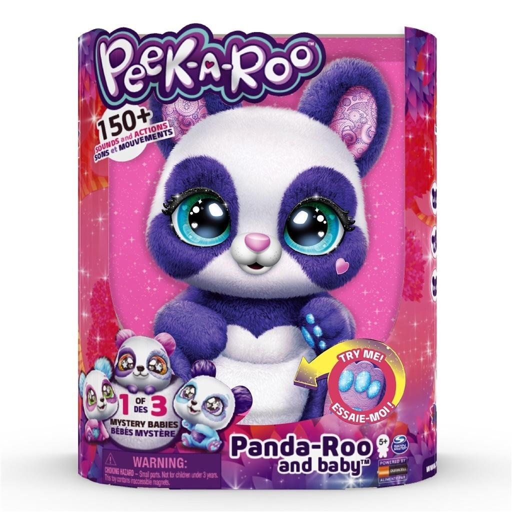 Spin Master Peek A Roo Interaktywna Panda z Maleństwem 6060420