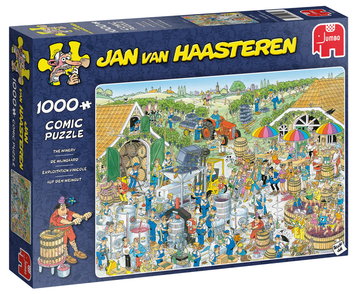 Jumbo Puzzle 1000 Haasteren Wytwórnia win G3