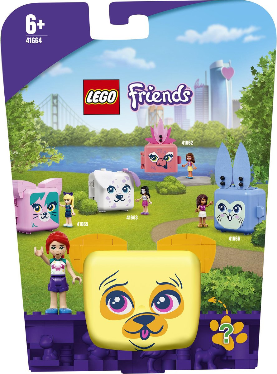 LEGO FRIENDS KOSTKA MII Z MOPSEM 41664