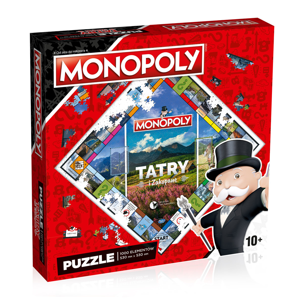 Puzzle 1000 Monopoly Tatry i Zakopane Nowa