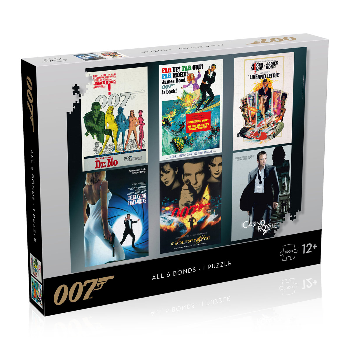 WINNING MOVES Puzzle 1000 James Bond 007 Actor debut - Winning Moves