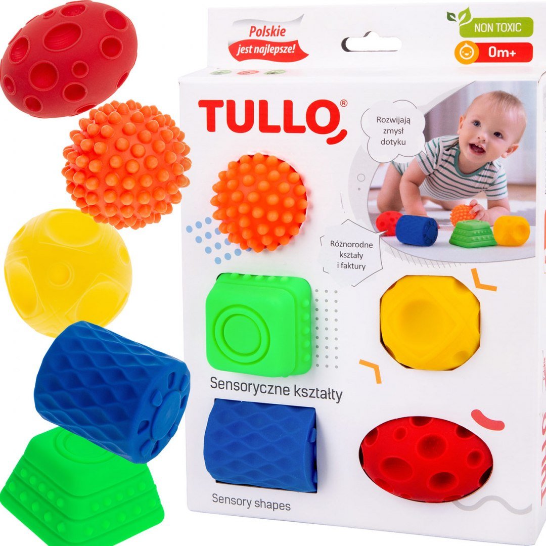 Tullo Piłki sensoryczne 5 sztuk - Tullo TU420