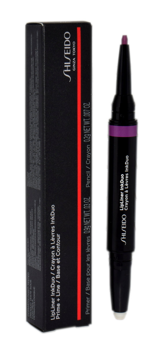 Shiseido LipLiner InkDuo szminka i konturówka do ust z balsamem odcień 10 Violet 1,1 g