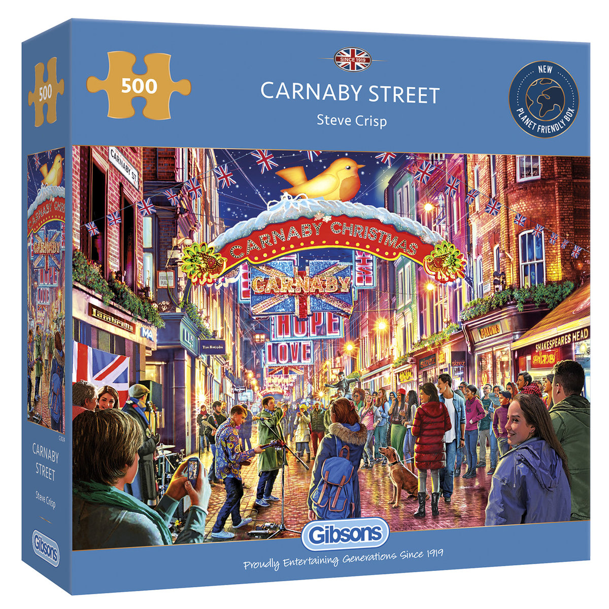 G3 Gibsons Puzzle 500 Carnaby Street/Londyn Gibsons