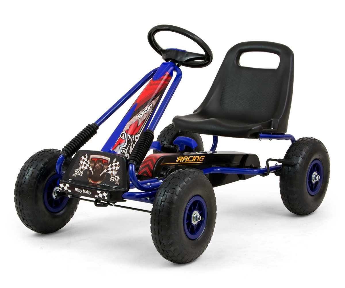 Milly Mally Gokart na pedały Thor Blue