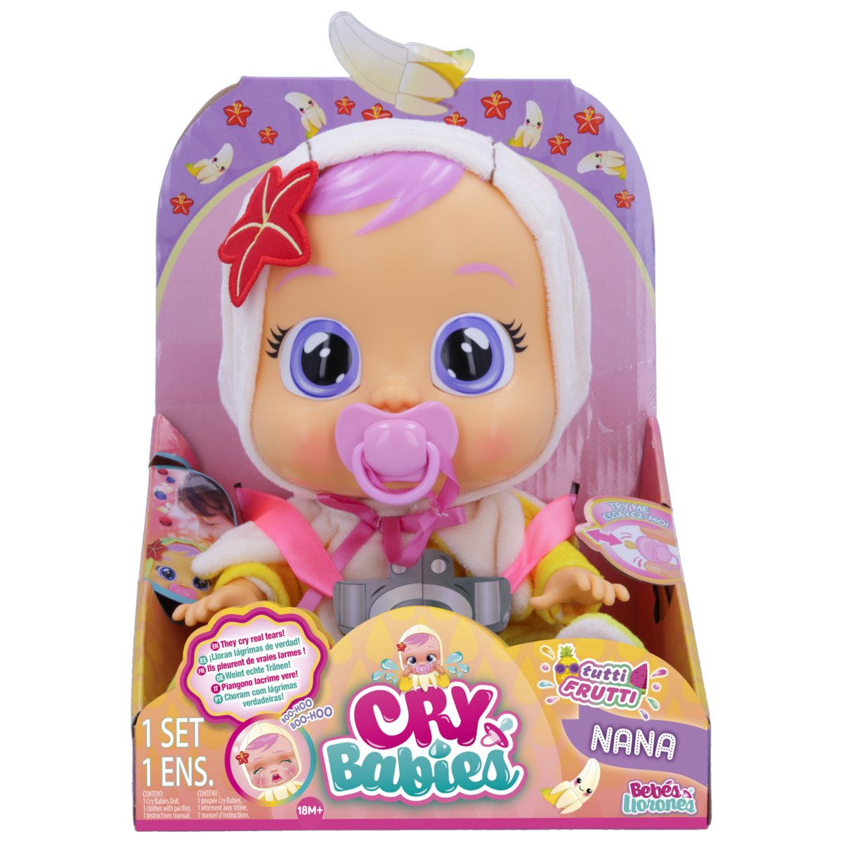 Tm Toys Cry Babies Tutti Frutti Lalka Nana IMC081376 IMC081376