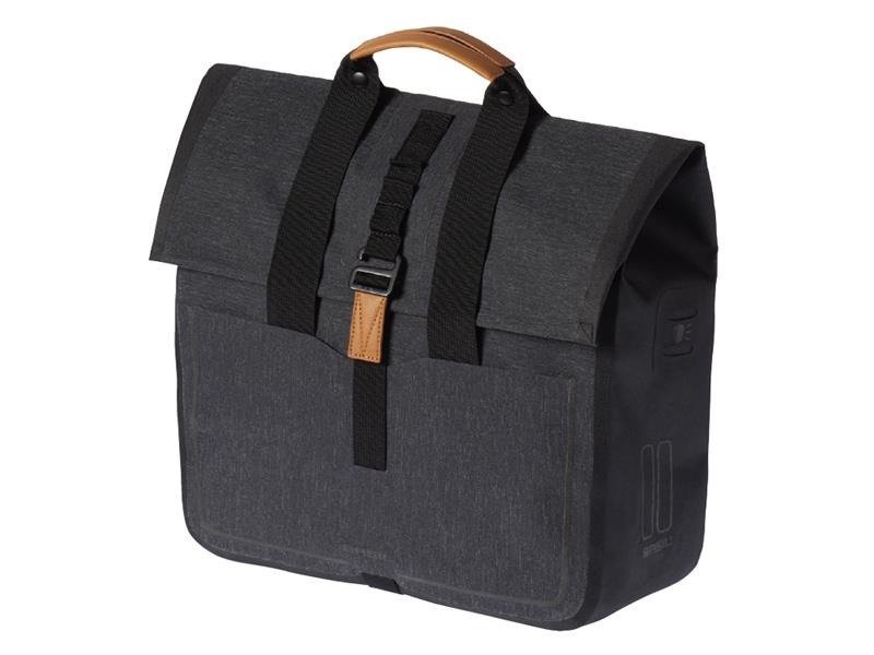 Basil Urban Dry Shopper Wodoodporna torba na koło, szary, 20 l BAS17658