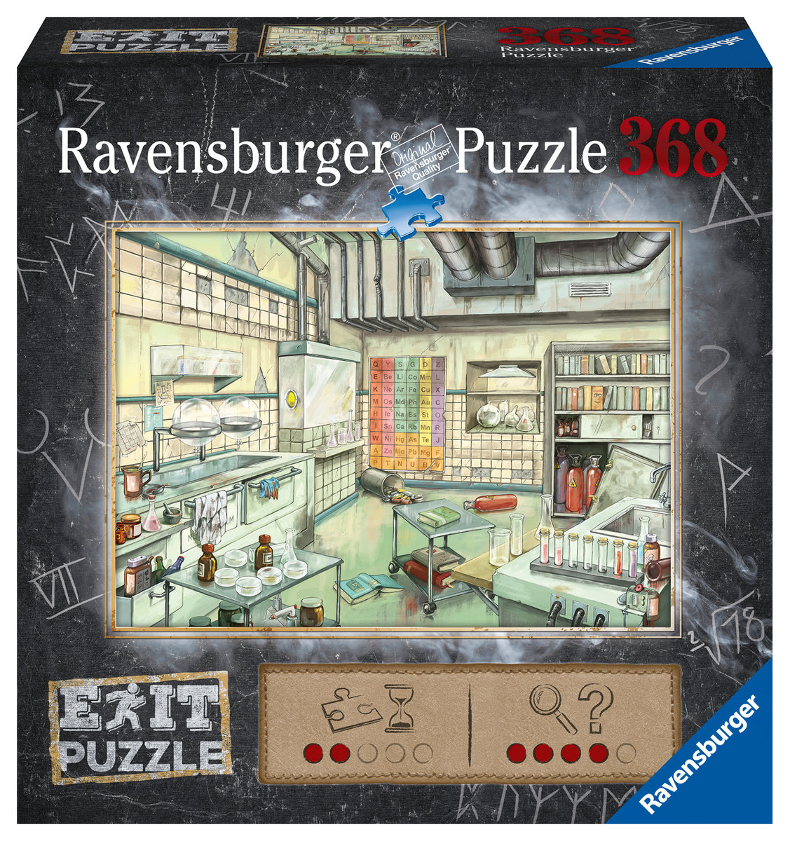 Ravensburger Polska Polska Puzzle 368 elementów Exit Laboratorium 5_766971