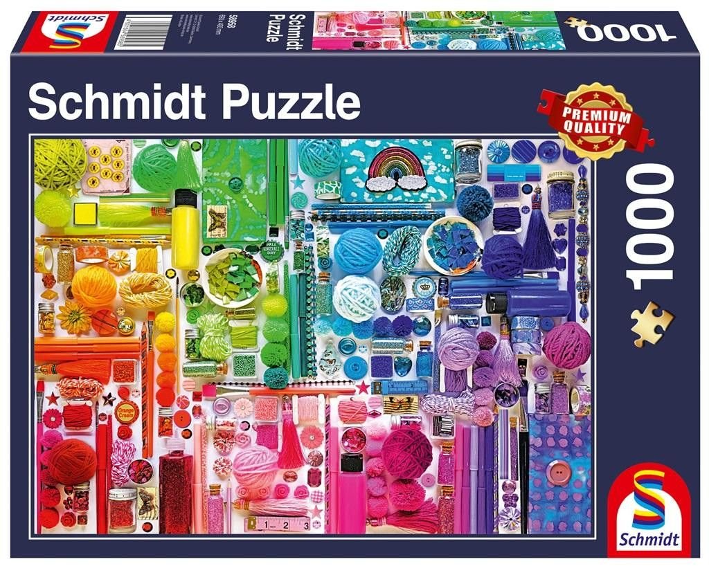 G3 Puzzle PQ 1000 Wszystkie kolory tęczy