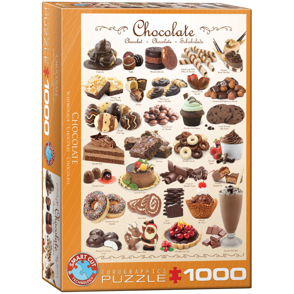 Eurographics Jigsaw puzzle 1000 Pieces 19.25