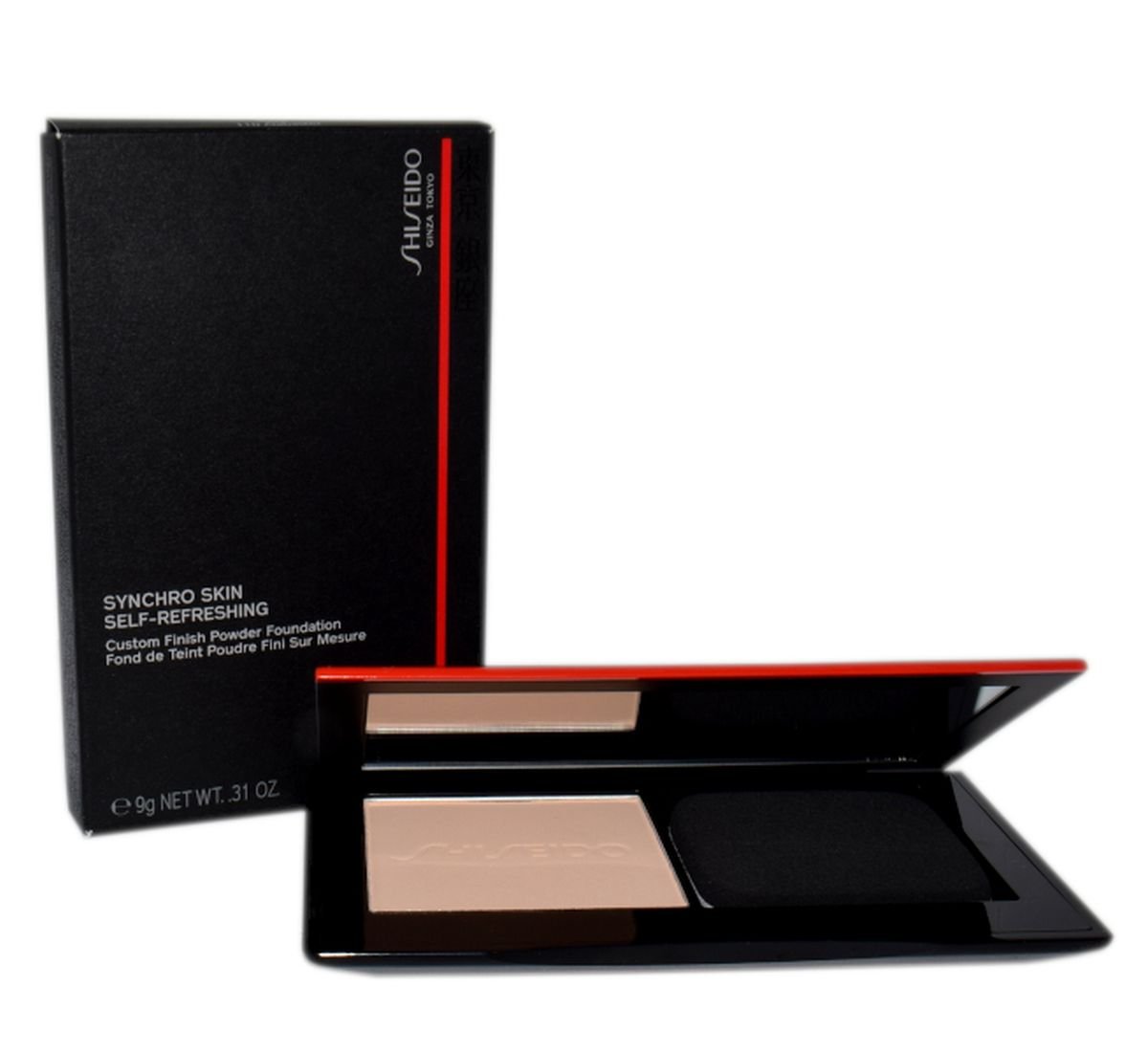 Shiseido Synchro Skin Self-Refreshing Custom Finish Powder Foundation podkład w pudrze odcień 110 9 g